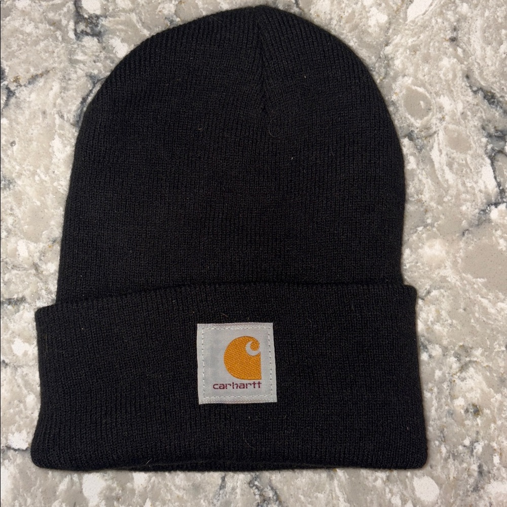 Carhartt Black Knit Beanie